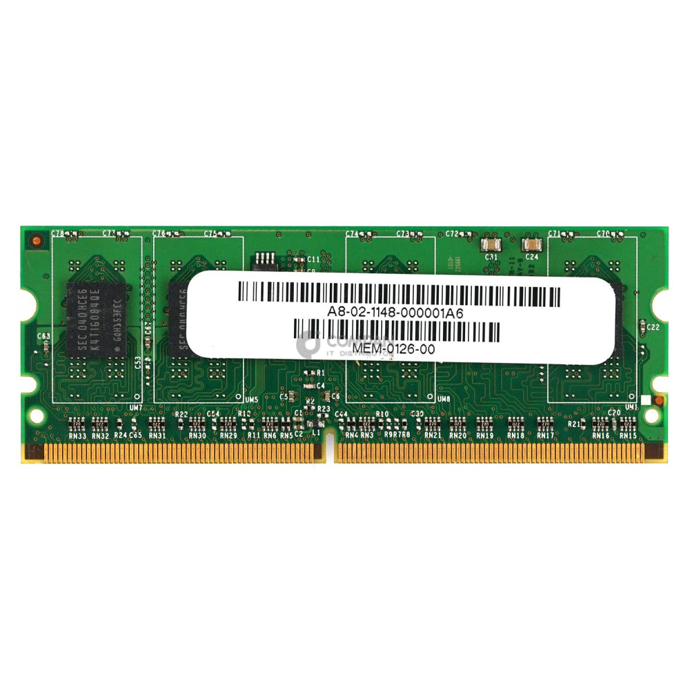 MEM-0126-00 STEC MEMORY 1GB 1RX8 PC2 4200N -  F572T8W128M8M-C37FYU